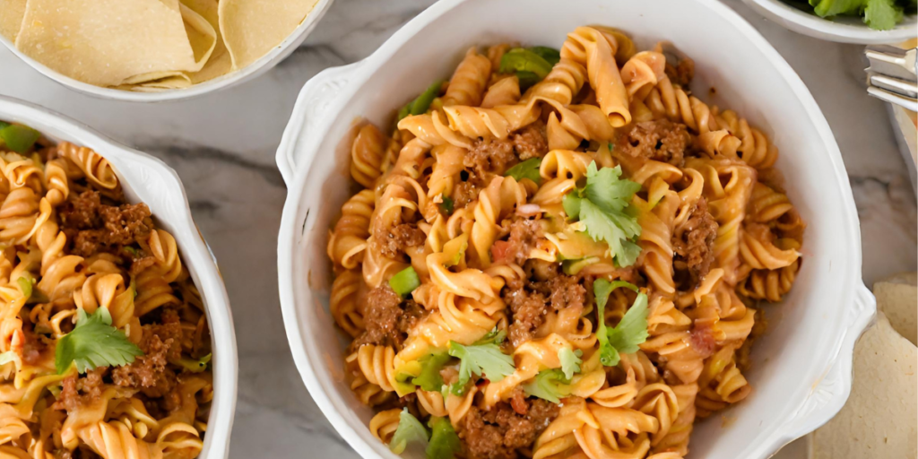 calories in taco pasta